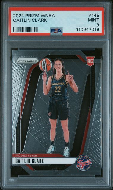 2024 Panini Prizm Wnba Caitlin Clark #145 Mint 9 front