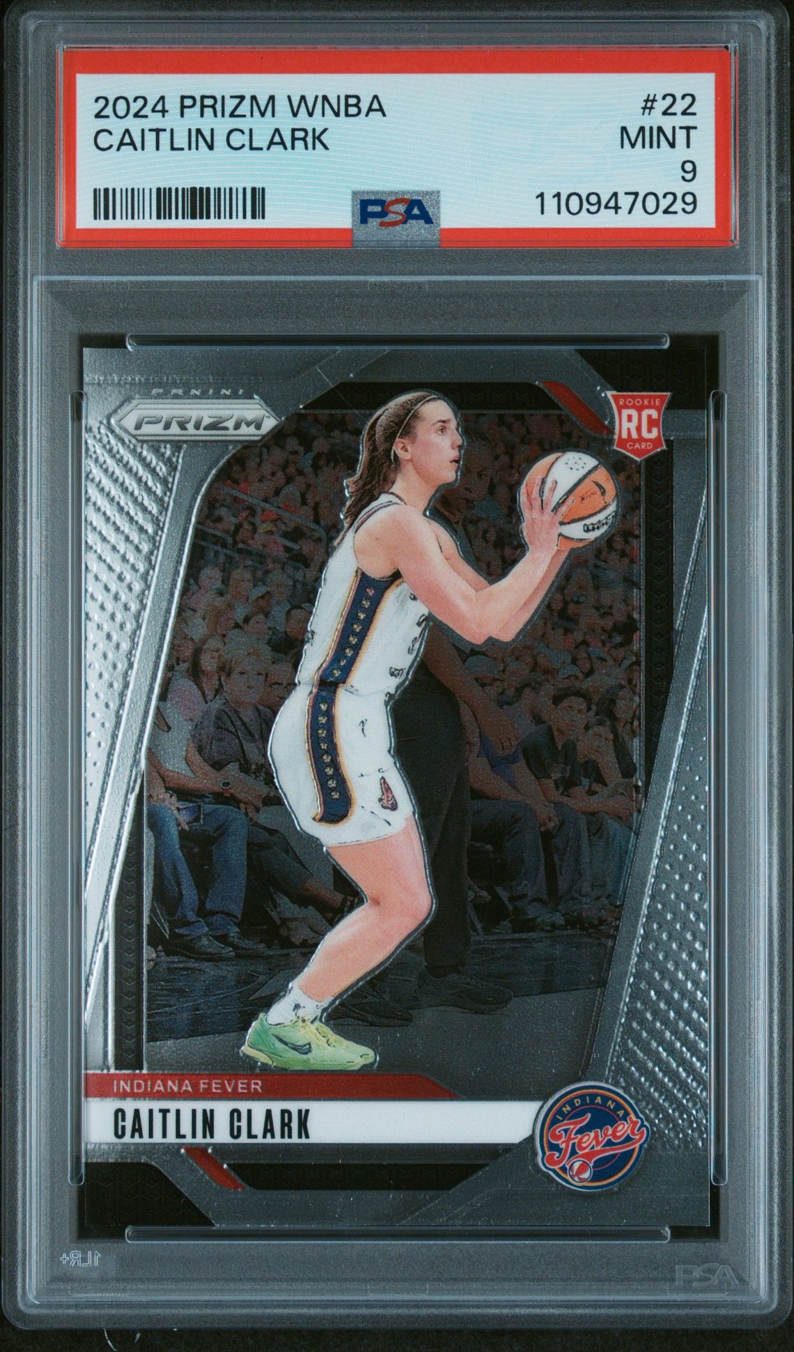 2024 Panini Prizm Wnba Caitlin Clark #22 Mint 9 front