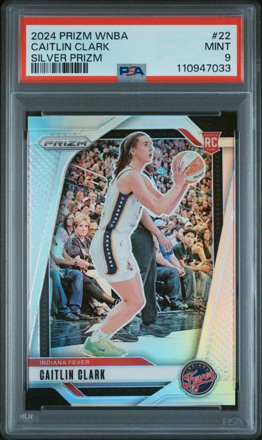 2024 Panini Prizm Wnba Caitlin Clark #22 (Silver Prizm) Mint 9 front