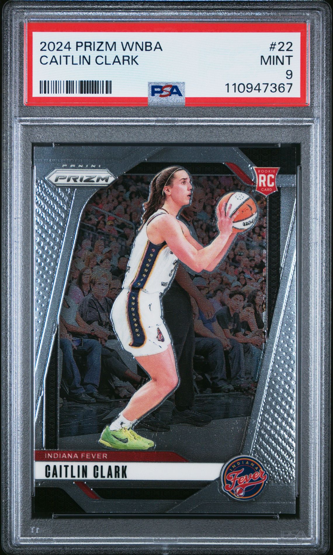 2024 Panini Prizm Wnba Caitlin Clark #22 Mint 9 front