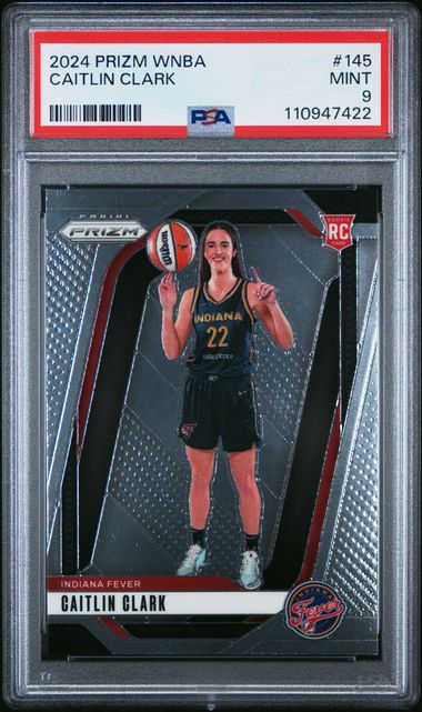 2024 Panini Prizm Wnba Caitlin Clark #145 Mint 9 front