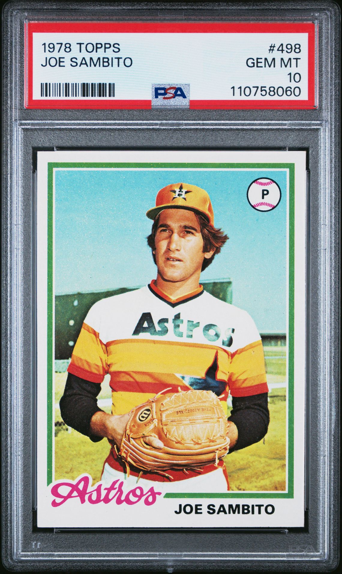 1978 Topps TOPPS #498 Joe Sambito front
