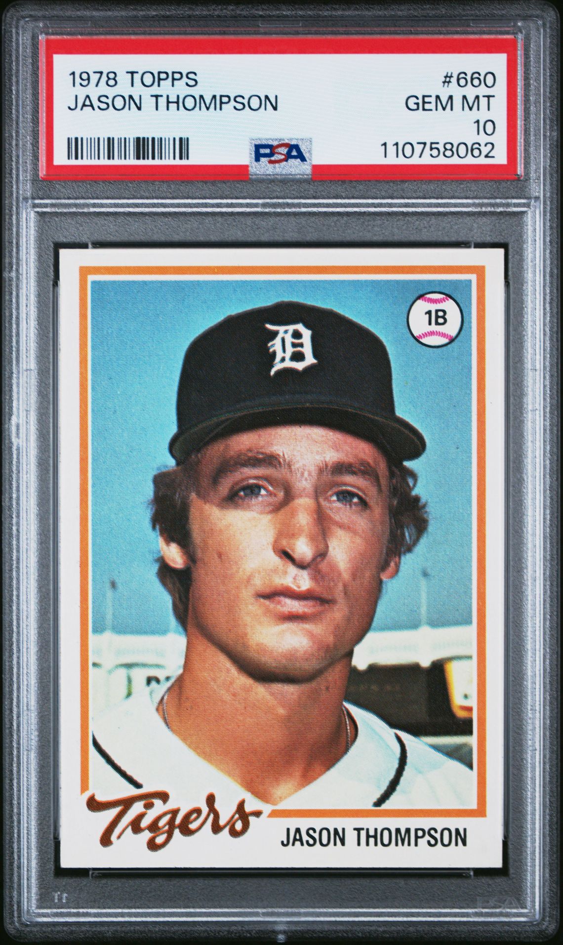 1978 Topps TOPPS #660 Jason Thompson front