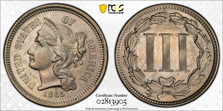 Cert 02813905 - Coin Image