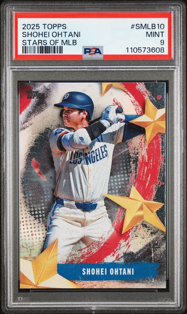 2025 Topps Stars Of Mlb Shohei Ohtani #Smlb10 Mint 9 front