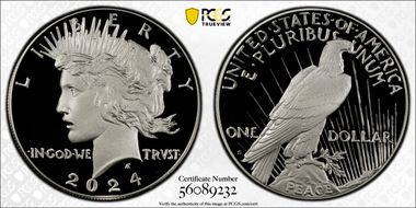 2024-S $1 Peace Dollar PR70DCAM