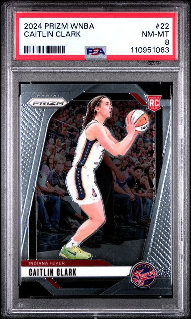 2024 Panini Prizm Wnba Caitlin Clark #22 Nm-Mt 8 front