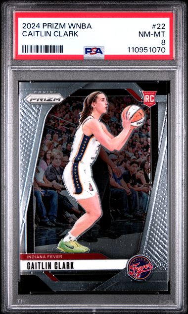 2024 Panini Prizm Wnba Caitlin Clark #22 Nm-Mt 8 front