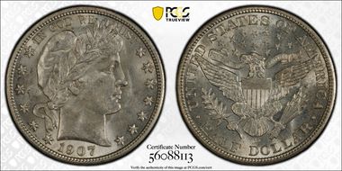 1907-D 50C MS64