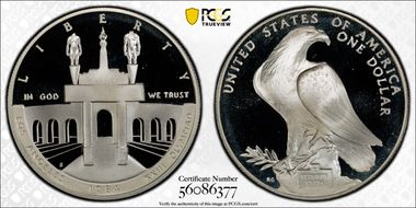 1984-S $1 Olympic PR68DCAM