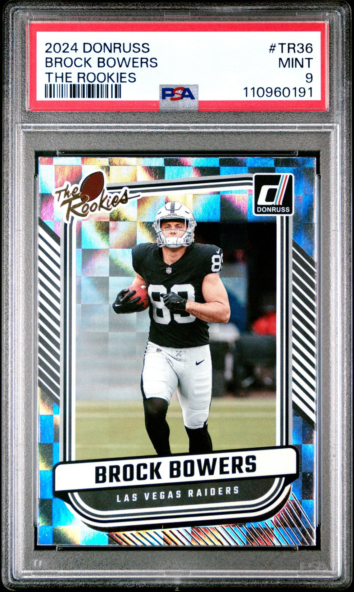 2024 Panini PANINI DONRUSS THE ROOKIES #TR36 Brock Bowers front