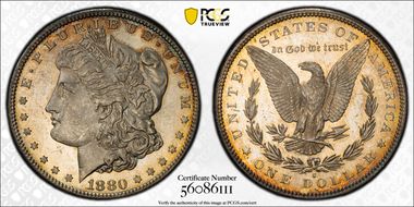 1880-S $1 MS63