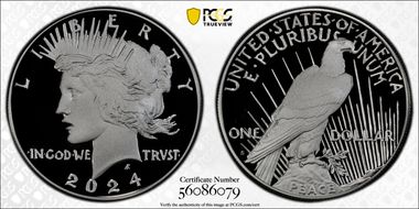 2024-S $1 Peace Dollar PR70DCAM