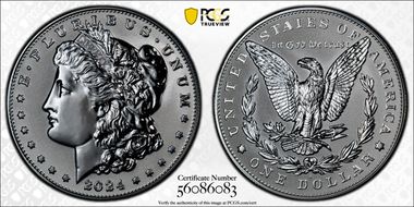 2024-S $1 Morgan Dollar Rev PR Two-Coin Reverse Proof Set PR69