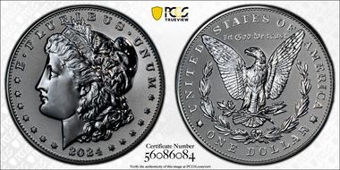 2024-S $1 Morgan Dollar Rev PR Two-Coin Reverse Proof Set PR69