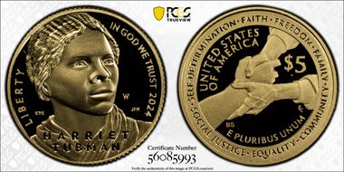 2024-W $5 Harriet Tubman PR69DCAM