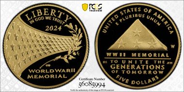 2024-W $5 Greatest Generation PR70DCAM