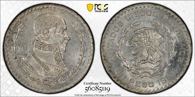 1959-Mo Peso KM-459 MS64