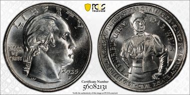 2025-P 25C Ida B. Wells MS65