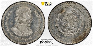 1964-Mo Peso KM-459 MS65