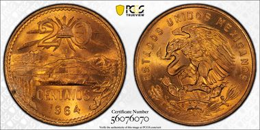 1964-Mo 20C KM-440 MS66RD