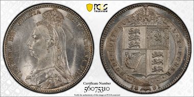 1891 Shil S-3927 MS65