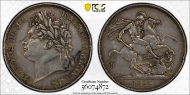 1822 Crown S-3805 Secundo XF40