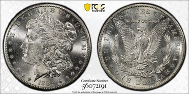 1889-S $1 MS64