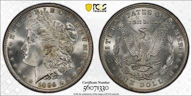 1896 $1 MS67