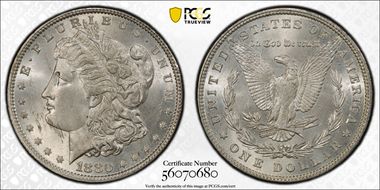 1880 $1 MS65