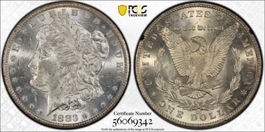 1883-CC $1 GSA Hoard MS62