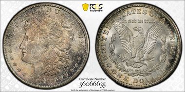 1921-D $1 MS66