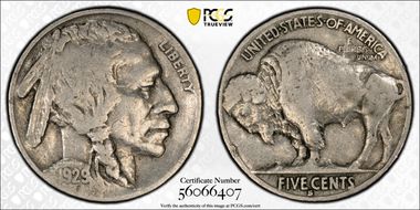 1929-S 5C 2 Feathers FS-401 F15