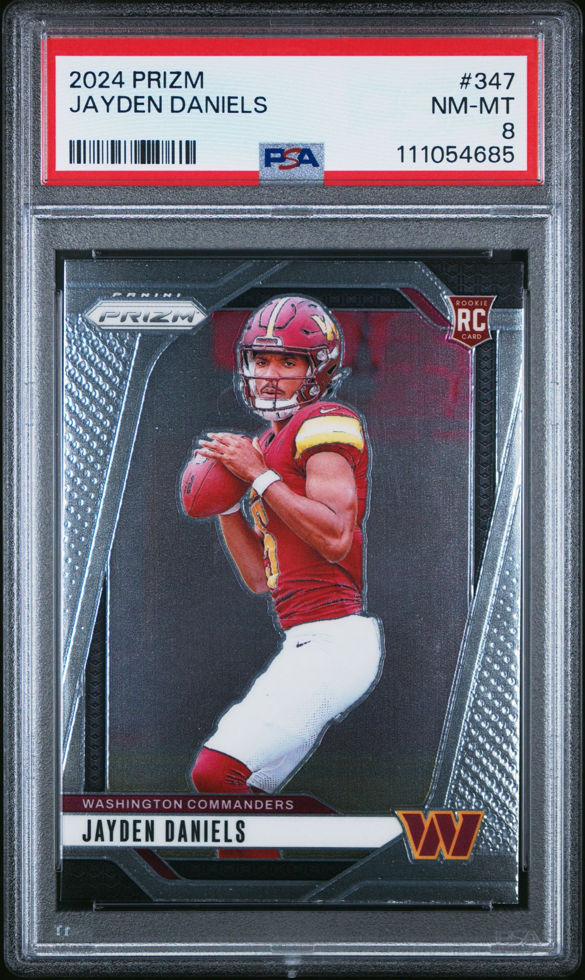 2024 Panini PANINI PRIZM Green #347 Jayden Daniels front