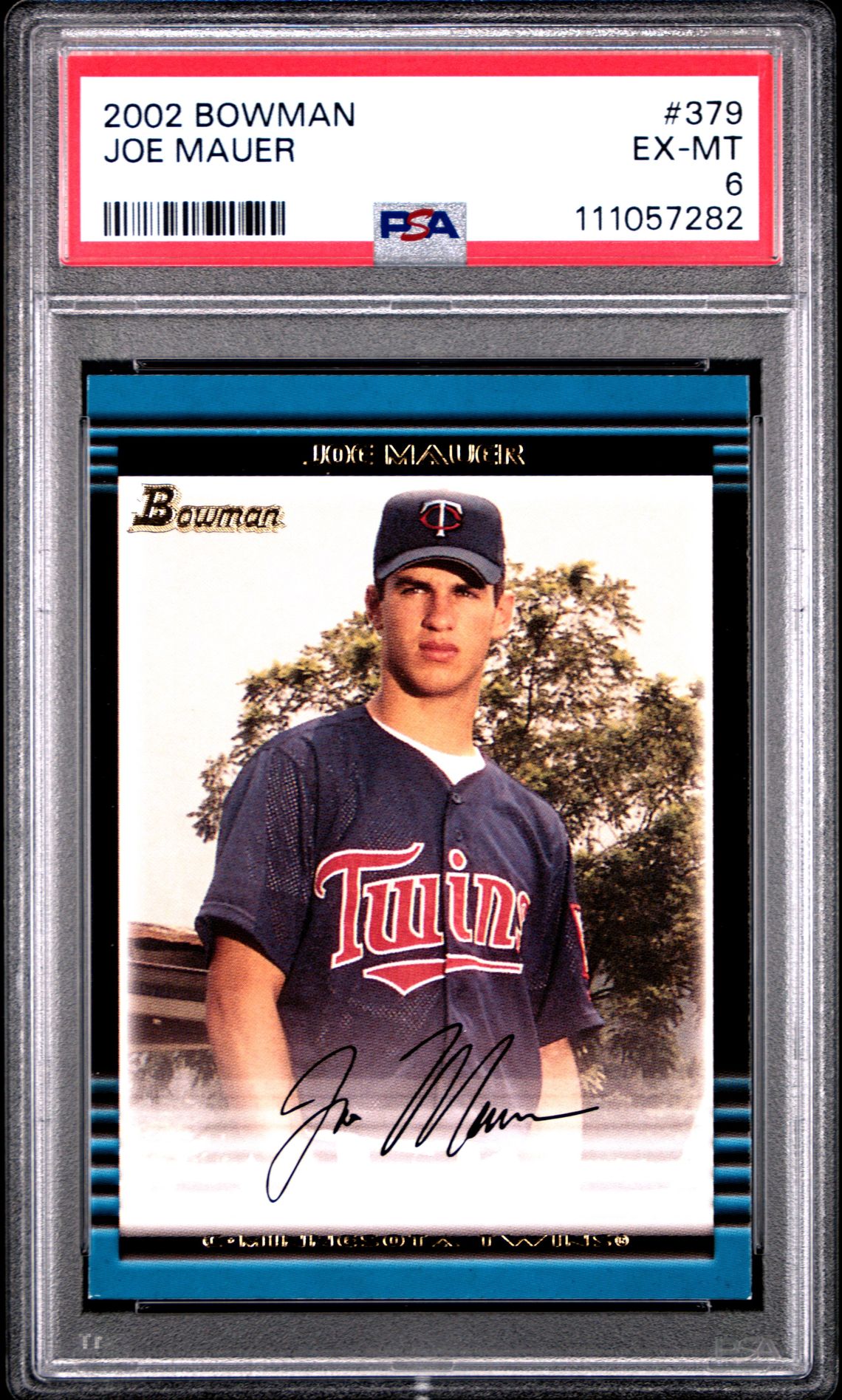 2002 Bowman BOWMAN #379 Joe Mauer front