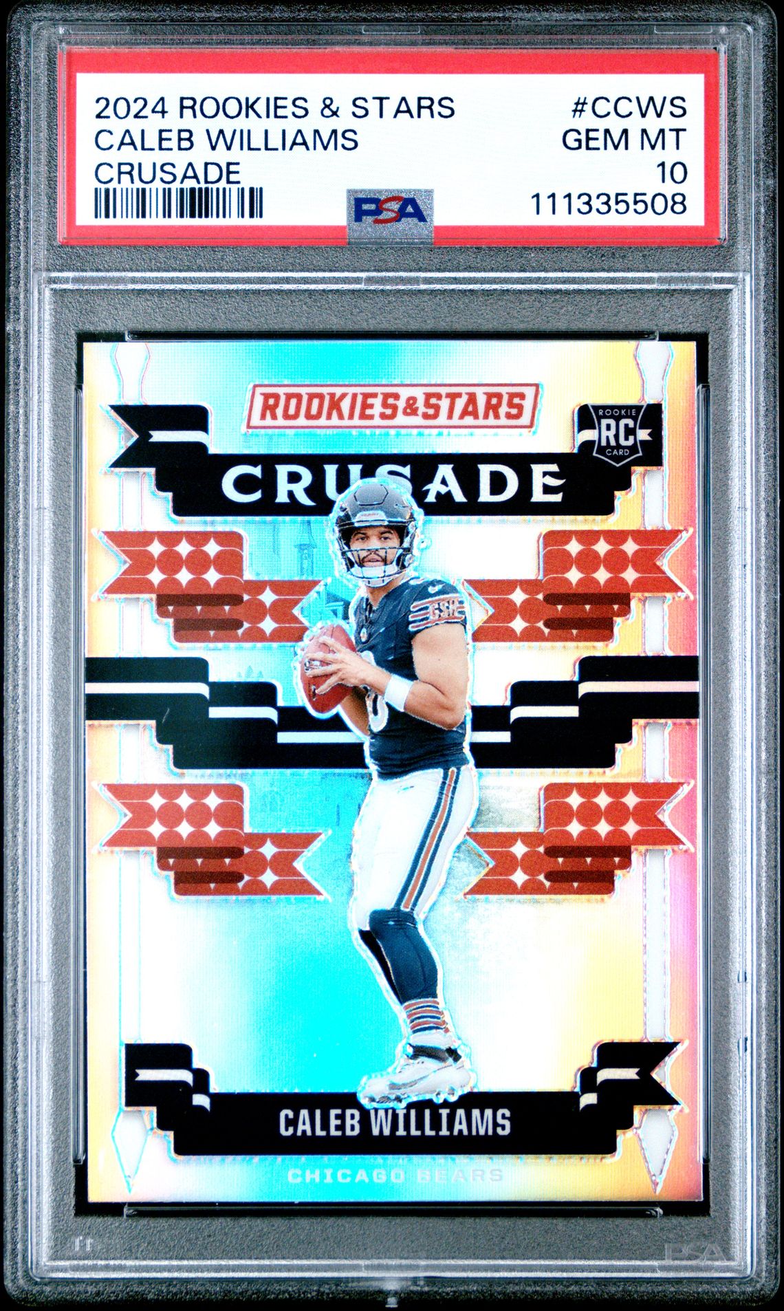 2024 Panini PANINI ROOKIES & STARS CRUSADE #CCWS Caleb Williams front