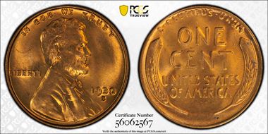 1930-S 1C MS66RD