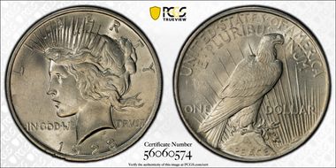 1923 $1 MS62