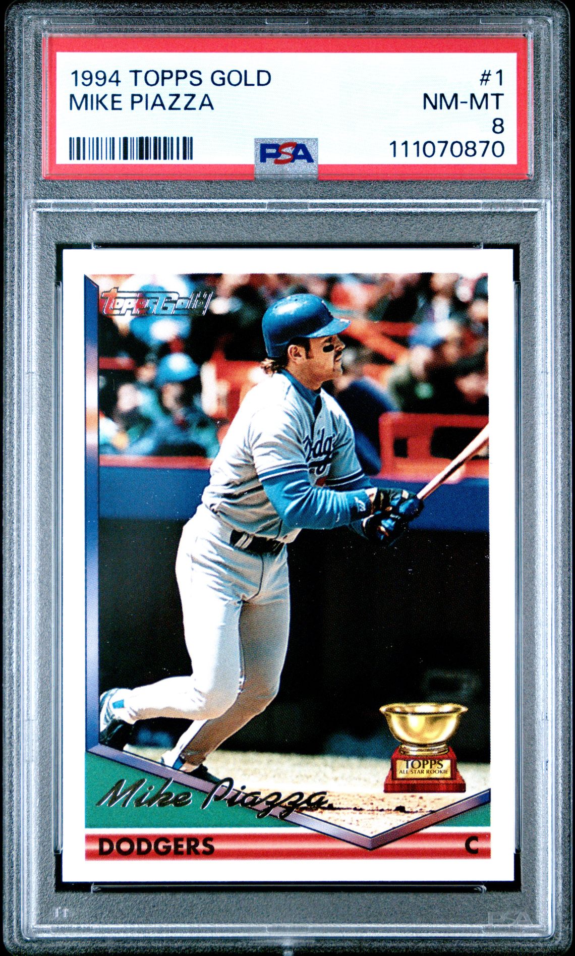 1994 Topps TOPPS GOLD #1 Mike Piazza front