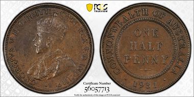 1931 1/2D KM-22 AU55BN