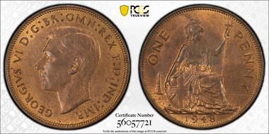 1948 1D S-4114 MS64RB