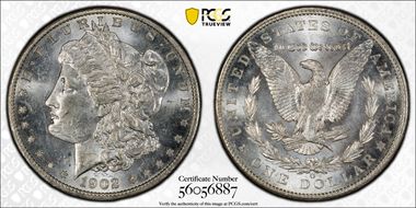 1902-O $1 MS63