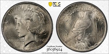 1924 $1 MS64