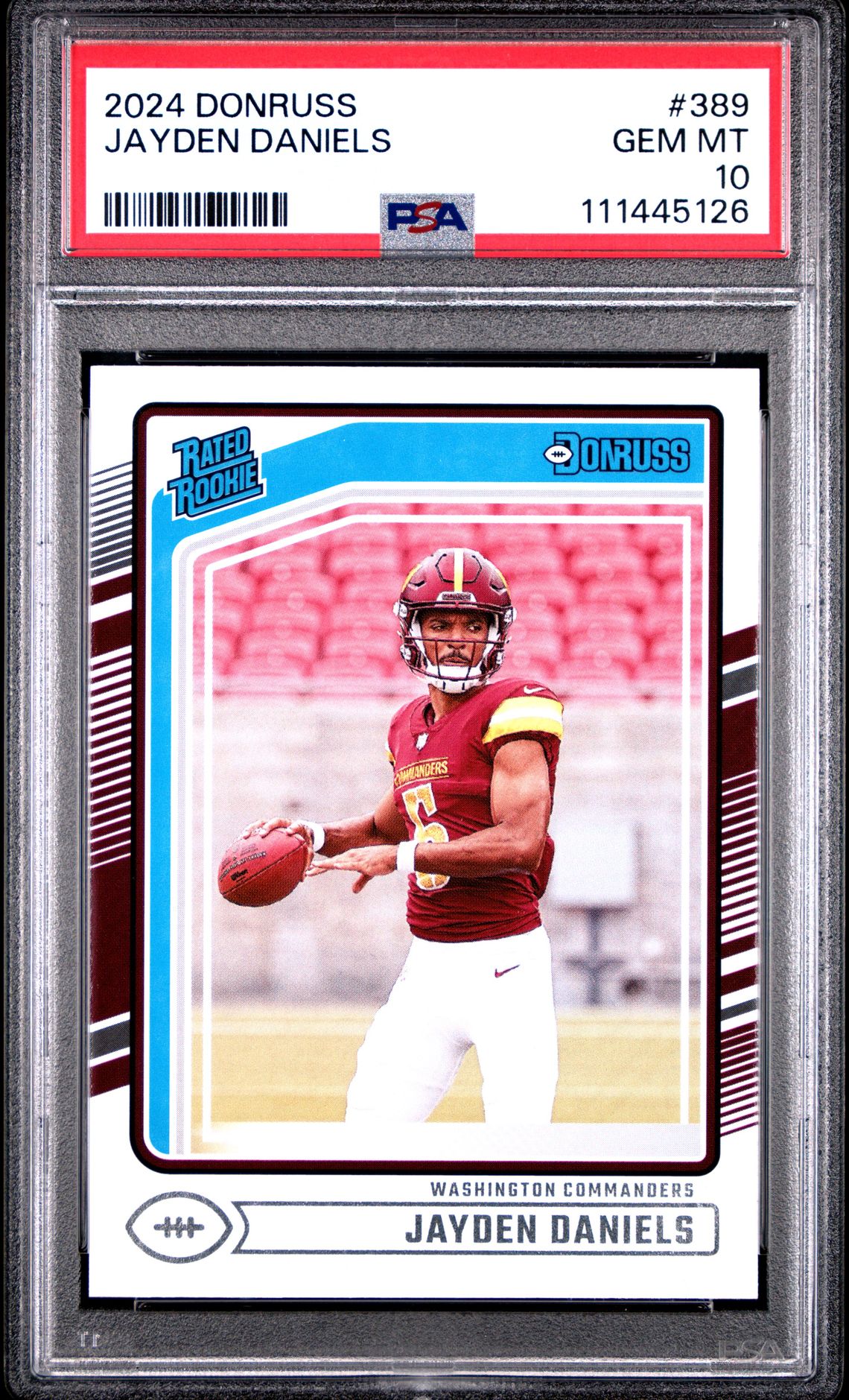 2024 Panini Panini Donruss #389 Jayden Daniels front