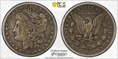 1889-CC $1 F12