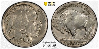 1929-S 5C AU58