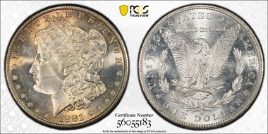1881-S $1 MS64