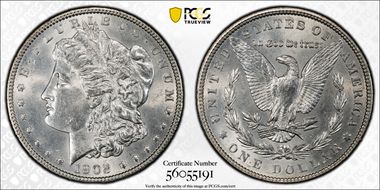 1902 $1 AU58