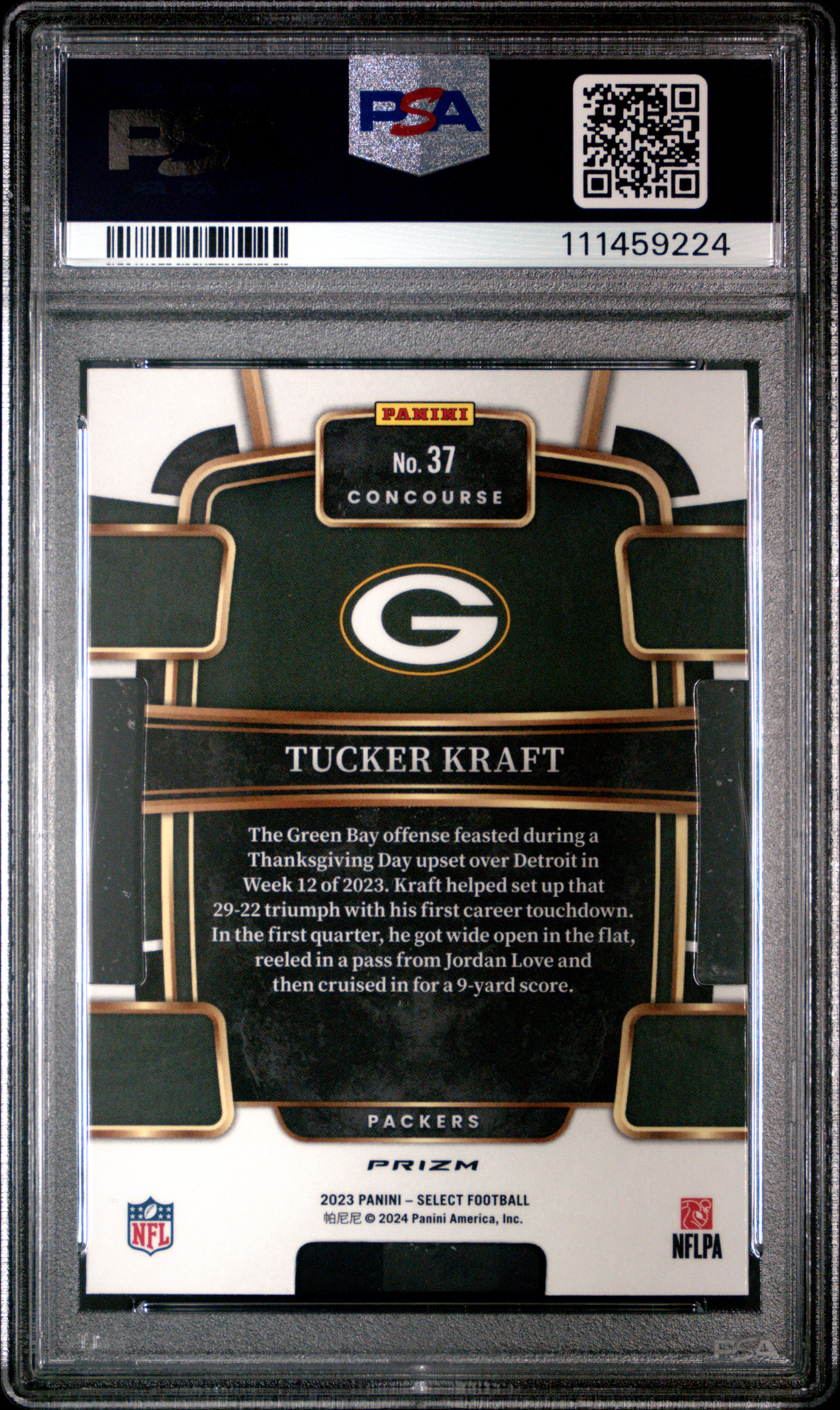 Brew City Sports Cards's 2023 Panini Select Tucker Kraft Die-Cut