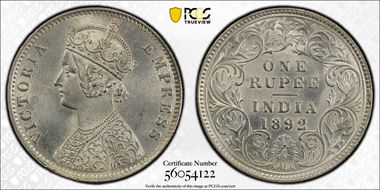 1892-C Rupee SW-6.125 N1